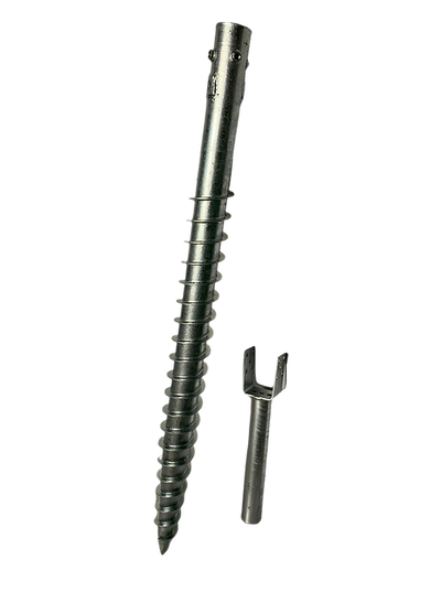 Einschub Flansch für Schraubfundament U91x5-65x300 - 0