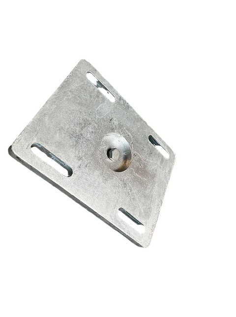 BetonLos Flansch F240x186x12 und  Gummidübel