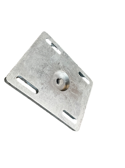 BetonLos Flansch F240x186x12 und  Gummidübel