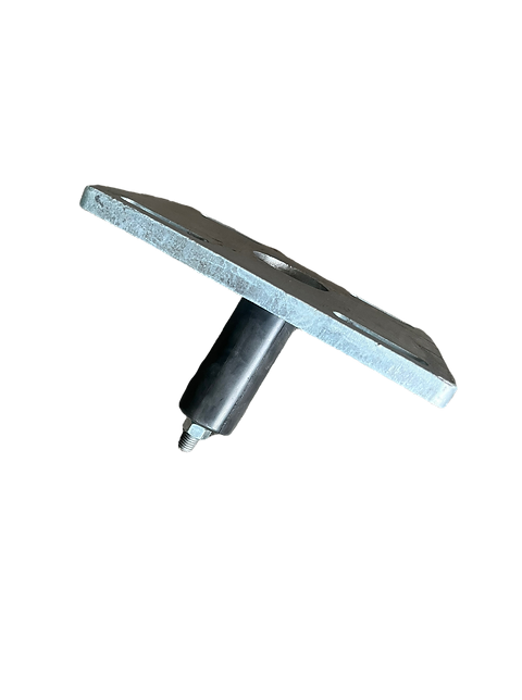 BetonLos Flansch F240x186x12 und  Gummidübel