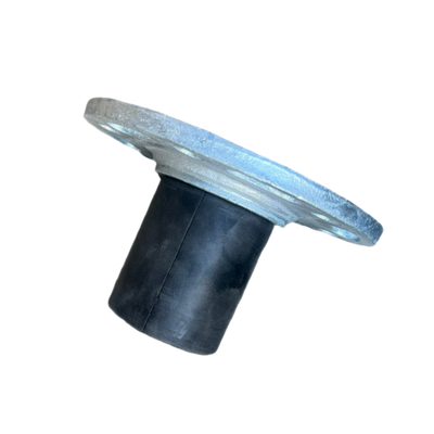 BetonLos Flansch Rundplatte 175x14x10mit Gummidübel