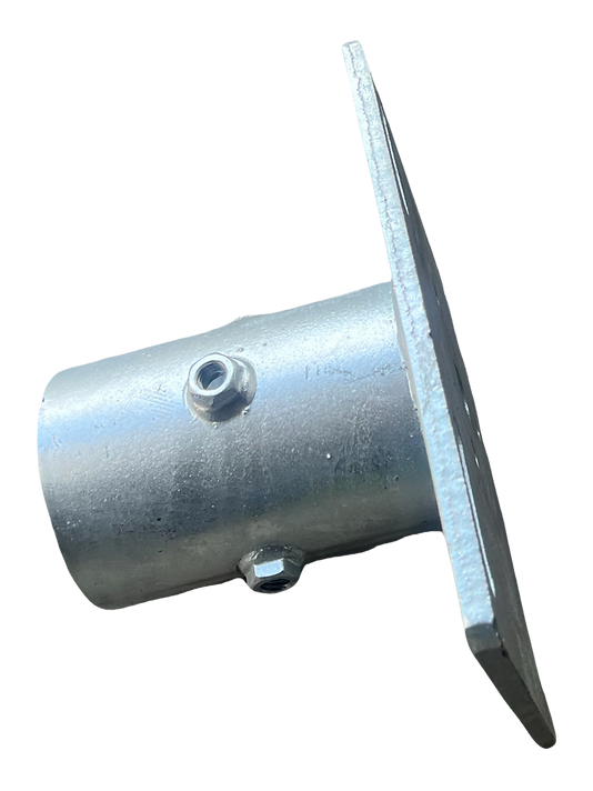 BetonLos Flansch  Aufschub für Schraubfundament 102-240x186x10/M12x4