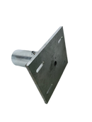 Schraubfundament Flansch Aufschub extra groß 300x250x14/M12x4-1