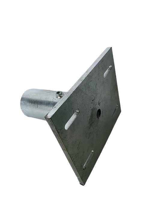 BetonLos Flansch  Aufschub für Schraubfundament 102-240x186x10/M12x4