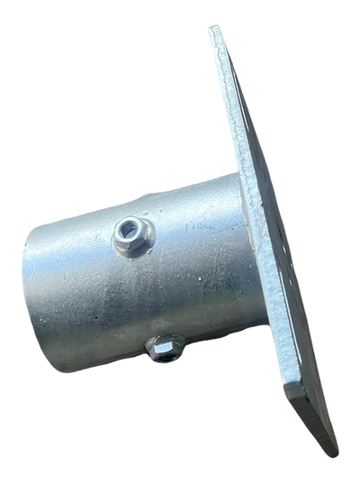 Schraubfundament Flansch Aufschub F89-240x186x10/M12x4