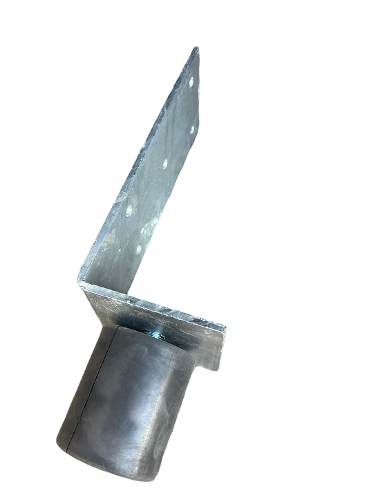 BetonLos Flansch mit Gummidübel 186x186x14mm